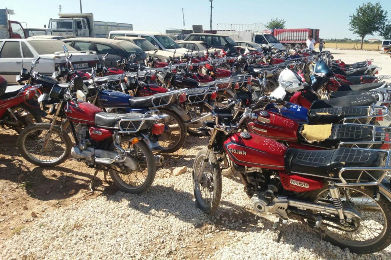 Şanlıurfa’da motosiklet hırsızlarına operasyon
